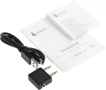 Гарнитура мониторные Edifier WH950NB слоновая кость беспроводные bluetooth оголовье - купить недорого с доставкой в интернет-магазине