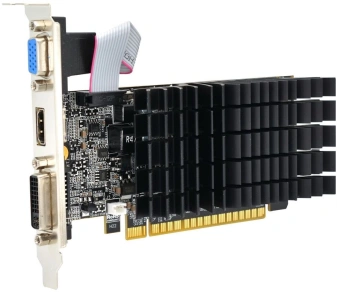 Видеокарта Afox PCI-E 2.0 AF710-2048D3L5 NVIDIA GeForce GT 710 2Gb 64bit GDDR3 954/1333 DVIx1 HDMIx1 CRTx1 HDCP Ret - купить недорого с доставкой в интернет-магазине