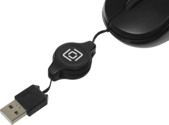 Мышь Оклик 115SR черный оптическая 1000dpi USB для ноутбука 3but (492888) - купить недорого с доставкой в интернет-магазине