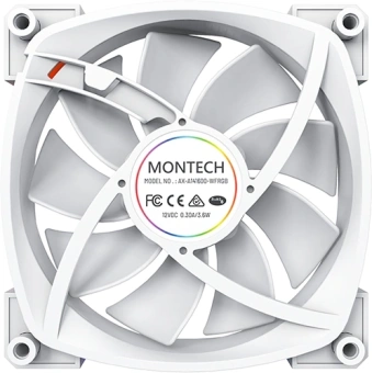 Вентилятор для корпуса Montech AX140 ARGB 140х140x25 белый 4-pin 27.9дБ (AX140 PWM WHITE) Ret - купить недорого с доставкой в интернет-магазине