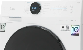 Стиральная машина Midea MF200W120WBS/W-RU класс: A загр.фронтальная макс.:12кг белый инвертор - купить недорого с доставкой в интернет-магазине