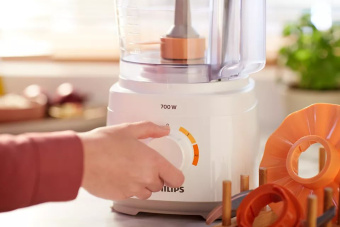 Кухонный комбайн Philips HR7310/00 700Вт белый - купить недорого с доставкой в интернет-магазине