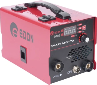 Сварочный полуавтомат Edon Smart Mig-170 инвертор MIG-MAG/ММА/TIG 7.3кВт - купить недорого с доставкой в интернет-магазине