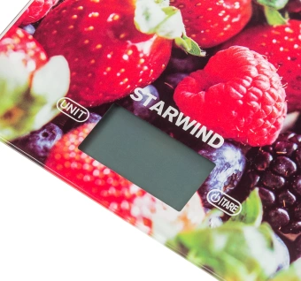 Весы кухонные электронные Starwind SSK3355 макс.вес:5кг рисунок/ягоды - купить недорого с доставкой в интернет-магазине