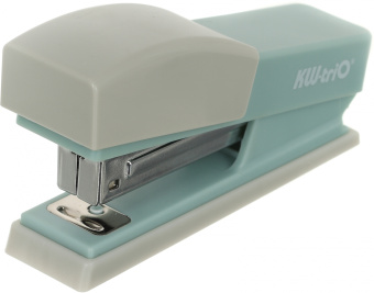 Степлер Kw-Trio 055X6-GRN Swing Standing 24/6 26/6 (20листов) зеленый 100скоб пластик коробка - купить недорого с доставкой в интернет-магазине