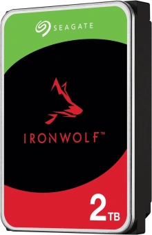 Жесткий диск Seagate SATA-III 2TB ST2000VN003 NAS Ironwolf (5400rpm) 256Mb 3.5" - купить недорого с доставкой в интернет-магазине