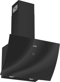 Вытяжка каминная Elikor Wave BK 60 черный управление: сенсорное (1 мотор) - купить недорого с доставкой в интернет-магазине