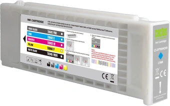 Картридж струйный Cactus CS-EPT694200 T6942 голубой (675мл) для Epson SureColor SC-T3000/T3070/T3200/T5000/5200 с чипом - купить недорого с доставкой в интернет-магазине