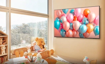 Телевизор QLED Samsung 43" QE43Q7FAAUXRU Q черный 4K Ultra HD 50Hz DVB-T2 DVB-C DVB-S2 USB WiFi Smart TV - купить недорого с доставкой в интернет-магазине
