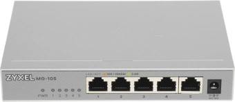 Коммутатор Zyxel MG-105-ZZ0101F 5x2.5Гбит/с неуправляемый - купить недорого с доставкой в интернет-магазине