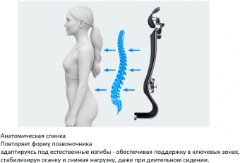 Кресло Метта ErgoLife Set 17 черный сиденье черный экокожа с подголов. крестов. металл хром - купить недорого с доставкой в интернет-магазине