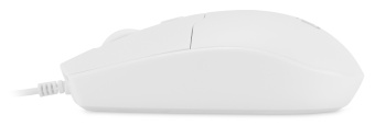 Мышь Оклик 147M белый оптическая (2000dpi) USB (4but) - купить недорого с доставкой в интернет-магазине