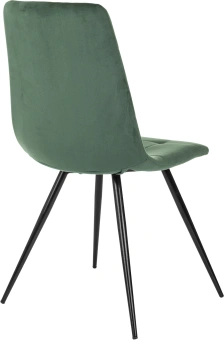 Стул для дома Бюрократ CH-K1_4 комплект 4шт зеленый Holland 30 металл черный на ножках (CH-K1_1/HL30_4) - купить недорого с доставкой в интернет-магазине