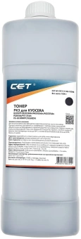 Тонер Cet CET111102-1000B черный бутылка 1000гр. для принтера Kyocera Ecosys M2035DN/M2030DN/P2035D/P2135DN - купить недорого с доставкой в интернет-магазине