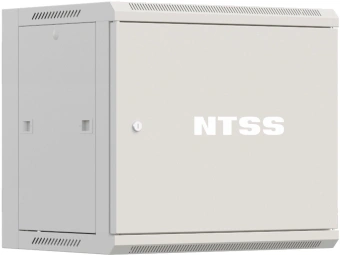 Шкаф коммутационный NTSS Премиум (NTSS-W12U6060FD) настенный 12U 570x600мм пер.дв.металл 60кг серый 27кг - купить недорого с доставкой в интернет-магазине