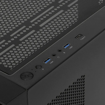 Корпус Chieftec Night Hunter черный без БП E-ATX 11x120mm 3x140mm 1xUSB3.1 audio bott PSU - купить недорого с доставкой в интернет-магазине