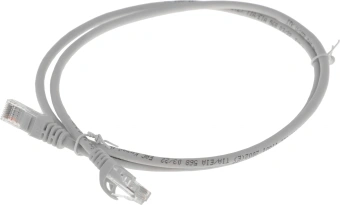 Патч-корд ITK PC01-C5EU-1M UTP RJ-45 вил.-вилка RJ-45 кат.5E 1м серый ПВХ (уп.:1шт) - купить недорого с доставкой в интернет-магазине