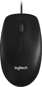 Мышь Logitech M100 черный оптическая 1000dpi USB 2but (910-006766) - купить недорого с доставкой в интернет-магазине