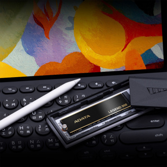 Накопитель SSD A-Data PCIe 4.0 x4 2TB SLEG-900-2TCS Legend 900 M.2 2280 - купить недорого с доставкой в интернет-магазине