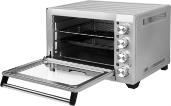 Мини-печь Red Solution RO-5701 33л. 1600Вт серебристый - купить недорого с доставкой в интернет-магазине