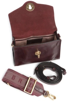 Сумка женская The Bridge Irene 04520501/YF бордовая натур.кожа - купить недорого с доставкой в интернет-магазине