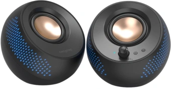 Колонки Creative Pebble X 2.0 черный 30Вт BT портативные - купить недорого с доставкой в интернет-магазине