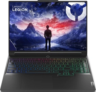 Ноутбук Lenovo Legion 7 16IRX9 Core i9 14900HX 32Gb SSD1Tb NVIDIA GeForce RTX4070 8Gb 16" IPS 3.2K (3200x2000) noOS black WiFi BT Cam (83FD0046RK) - купить недорого с доставкой в интернет-магазине