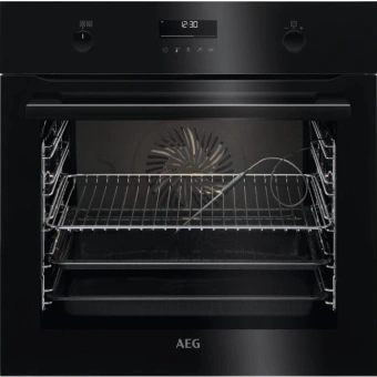 Духовой шкаф Электрический AEG BCE558370B черный - купить недорого с доставкой в интернет-магазине