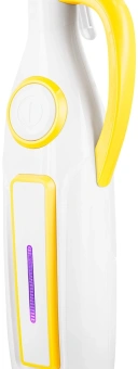 Швабра паровая Kitfort КТ-1097 1250Вт белый/желтый - купить недорого с доставкой в интернет-магазине