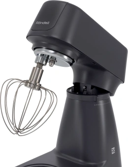 Миксер планетарный Rondell RDE-PM450 2000Вт титановое серебро - купить недорого с доставкой в интернет-магазине