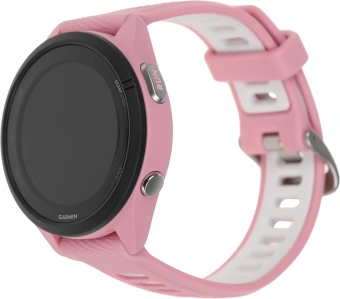 Смарт-часы Garmin Forerunner 265S 27.5мм 1.1" AMOLED корп.черный/розовый силикон рем.розовый (010-02810-15) - купить недорого с доставкой в интернет-магазине