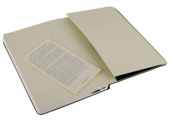Блокнот Moleskine CLASSIC QP062 Large 130х210мм 240стр. нелинованный твердая обложка черный - купить недорого с доставкой в интернет-магазине