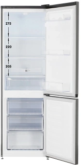 Холодильник Beko B1RCSK272G 2-хкамерн. серый - купить недорого с доставкой в интернет-магазине