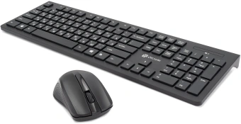 Клавиатура + мышь Оклик 250M клав:черный мышь:черный USB беспроводная slim (997834) - купить недорого с доставкой в интернет-магазине