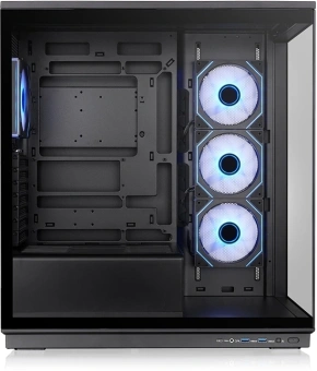 Корпус Thermaltake Stage 450 TG черный без БП ATX 2xUSB3.0 audio bott PSU - купить недорого с доставкой в интернет-магазине