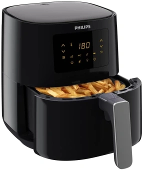 Аэрогриль Philips HD9252/70 1400Вт черный - купить недорого с доставкой в интернет-магазине