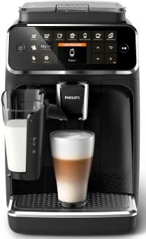 Кофемашина Philips EP4341/51 1500Вт черный/серебристый - купить недорого с доставкой в интернет-магазине