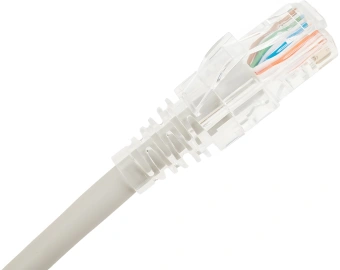 Патч-корд WRline WR-PC-RJ45-UTP-5E-1.5-GY UTP RJ-45 вил.-вилка RJ-45 кат.5E 1.5м серый LSZH (уп.:1шт) - купить недорого с доставкой в интернет-магазине