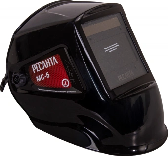 Маска сварщика Ресанта МС-5 филь.:хамел. кл.:1/2/1/2 см.экр.100x60мм черный (65/57) - купить недорого с доставкой в интернет-магазине