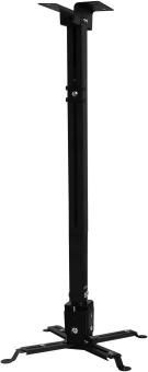 Кронштейн для проектора Buro PR04-100B черный макс.20кг потолочный поворот и наклон - купить недорого с доставкой в интернет-магазине