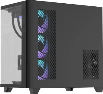 Корпус Formula Crystal U2 черный без БП ATX 1xUSB2.0 1xUSB3.0 1xUSB3.1 audio bott PSU - купить недорого с доставкой в интернет-магазине