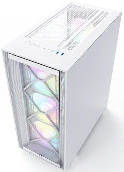 Корпус Montech Air 1000 Premium белый без БП ATX 1x120mm 3x140mm 1xUSB2.0 2xUSB3.0 audio bott PSU - купить недорого с доставкой в интернет-магазине