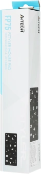 Коврик для мыши A4Tech FStyler FP75 XL черный/белый 750x300x2мм (FP75 BLACK) - купить недорого с доставкой в интернет-магазине