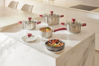 Набор посуды Rondell Strike RDS-818 8 предметов - купить недорого с доставкой в интернет-магазине