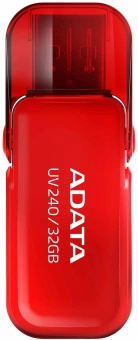 Флеш Диск A-Data 32GB UV240 AUV240-32G-RRD USB2.0 красный - купить недорого с доставкой в интернет-магазине