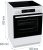 Плита Электрическая Gorenje GEC6C40WD белый стеклокерамика (без крышки) - купить недорого с доставкой в интернет-магазине