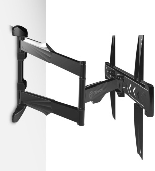 Кронштейн для телевизора Onkron NP47 черный 40"-75" макс.35кг настенный поворот и наклон - купить недорого с доставкой в интернет-магазине