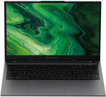 Ноутбук Digma Pro Fortis M Core i3 1215U 8Gb SSD512Gb Intel UHD Graphics 17.3" IPS FHD (1920x1080) Windows 11 Pro grey WiFi BT Cam 5500mAh (DN17P3-8DXW03) - купить недорого с доставкой в интернет-магазине