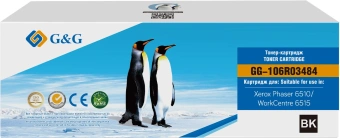 Картридж лазерный G&G GG-106R03484 106R03476/106R03484 черный (2500стр.) для Xerox Phaser 6510DN/WC 6515DN - купить недорого с доставкой в интернет-магазине