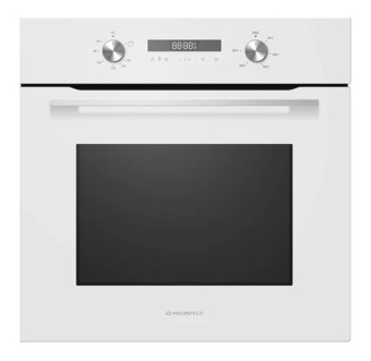 Духовой шкаф Газовый Maunfeld MOGM703W белый - купить недорого с доставкой в интернет-магазине